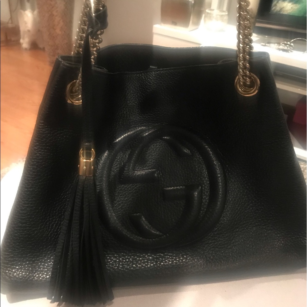 Black Gucci Hobo Bag
